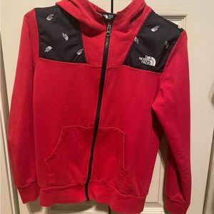The North Face boys jacket Red 10/12